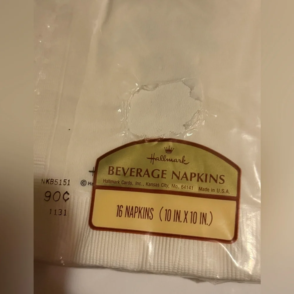 Vintage Hallmark Dog - Themed Cocktail Napkins